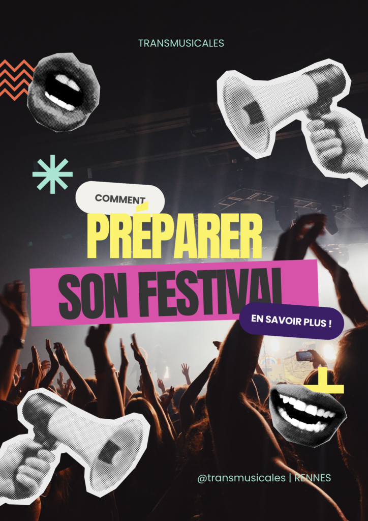 Affiche comment préparer son festival